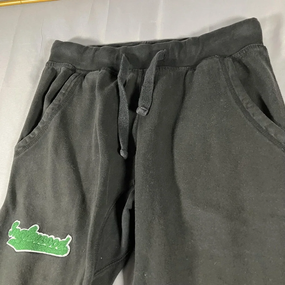 Inglewood Sweatpants Mens‎ Medium Black Fleece Joggers Cotton Heritage Logo